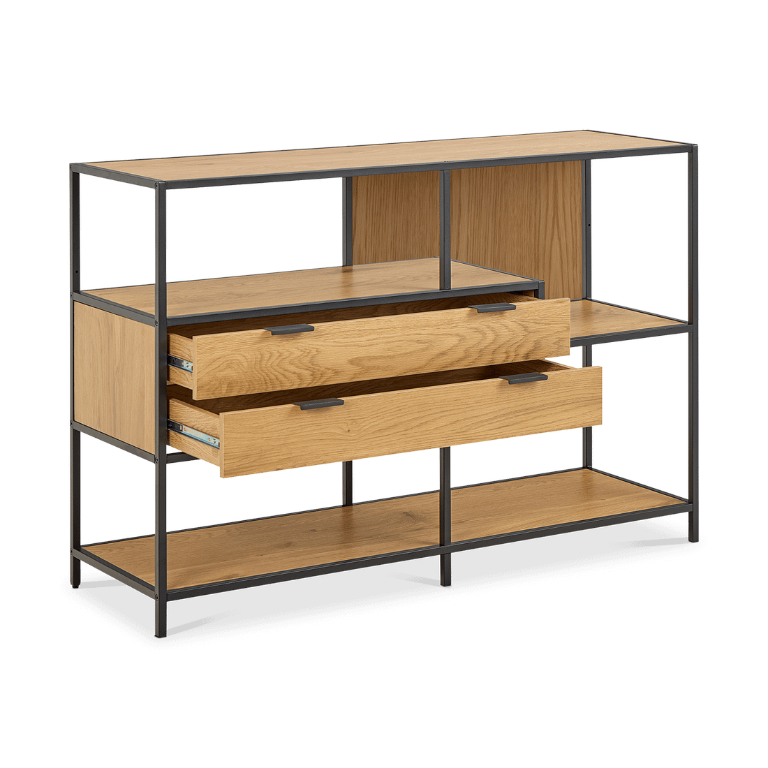 Console BOKSKAP Wild Oak Assymetrisch B114 Console BOKSKAP Wild Oak Assymetrisch B114