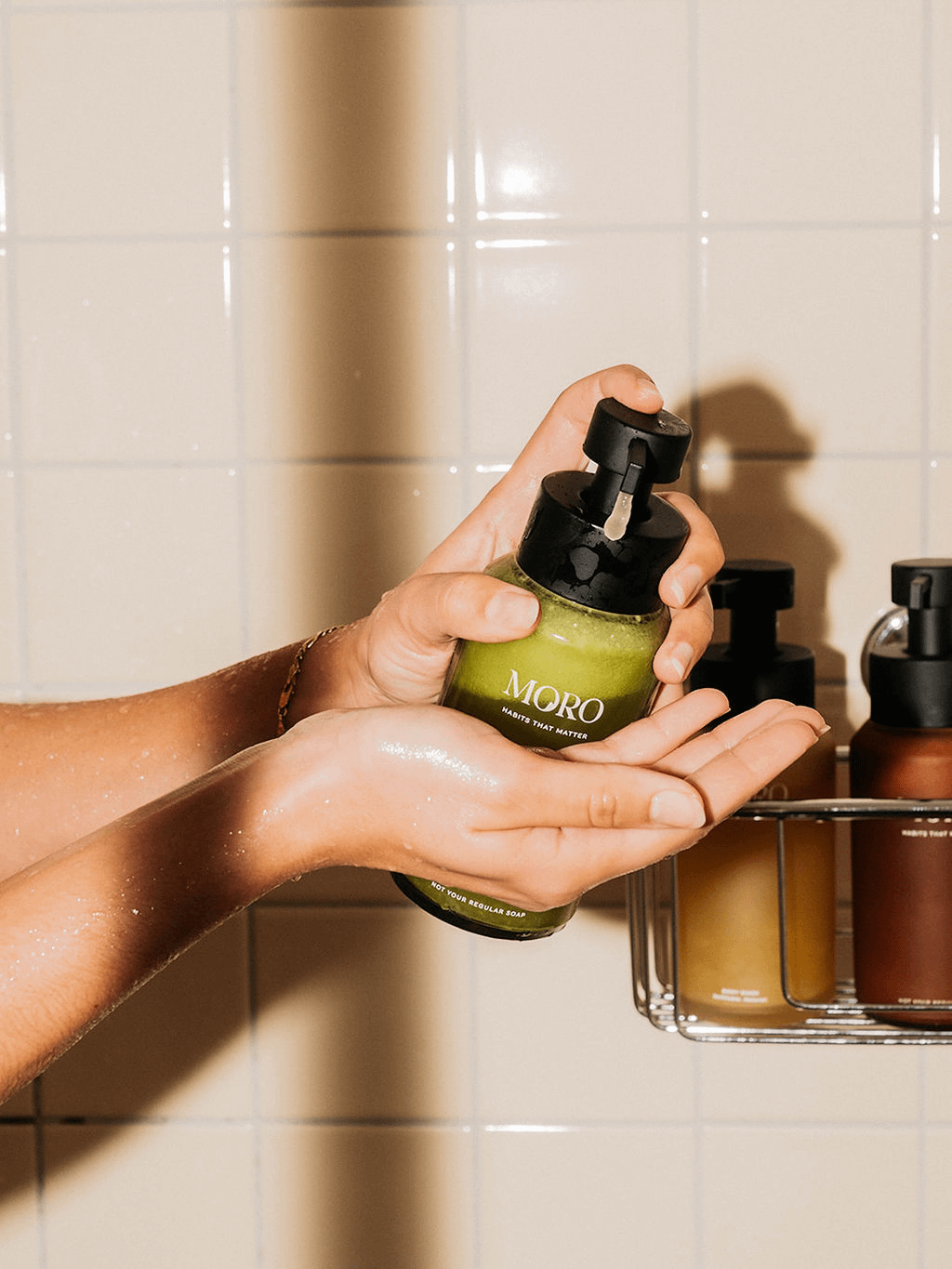 Hand- & Bodywash Moro Lemongrass Groen (starter kit)