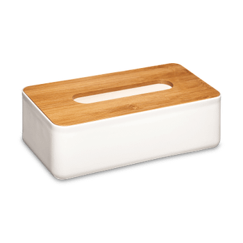 Zakdoekdoos SINDRE Bamboe Wit Zakdoekdoos SINDRE Bamboe Wit