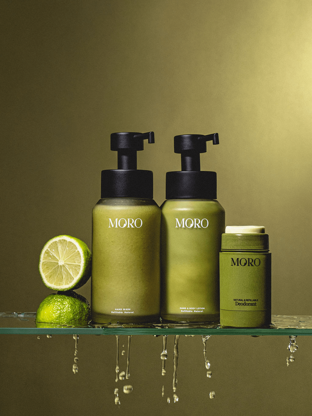 Hand- & Bodylotion Moro Lemongrass Groen (starter kit)
