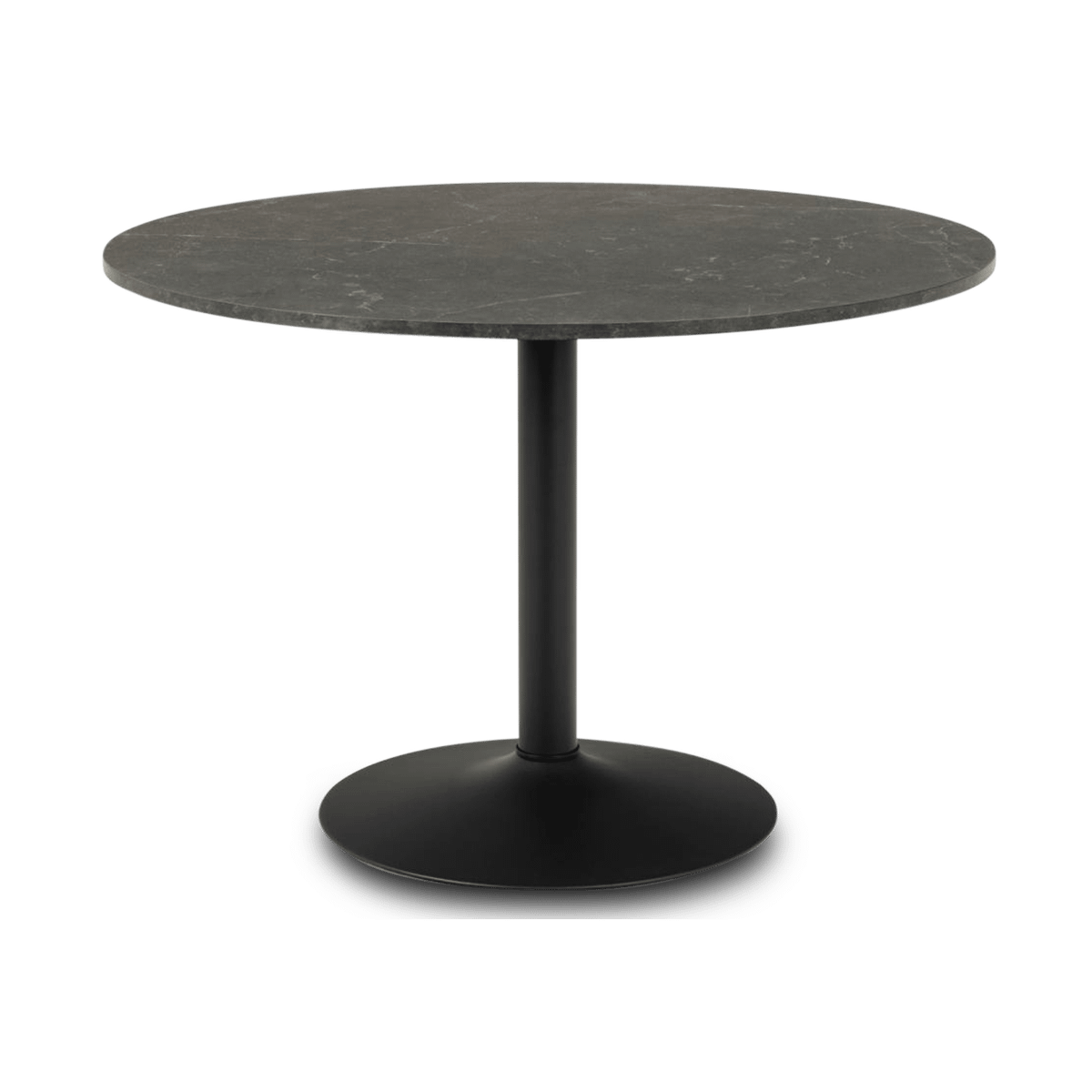 Eettafel LUTOR Marble Black Ø110
