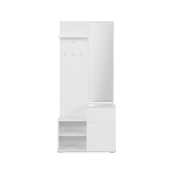 Garderobekast ZOMA Wit Garderobekast ZOMA Wit