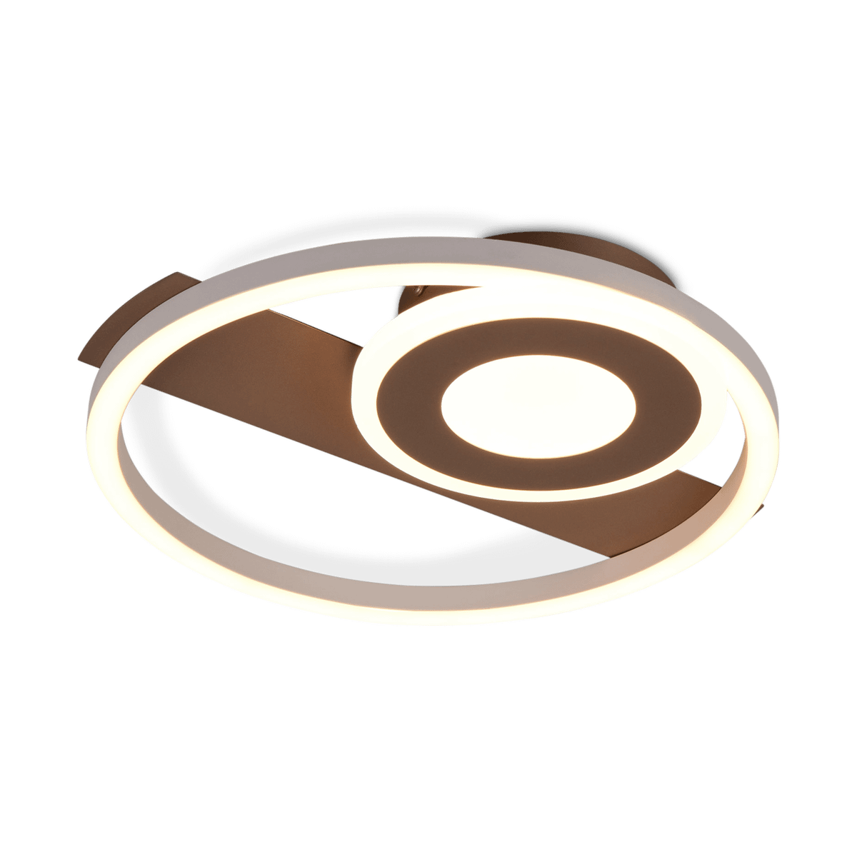 Plafonnier HORUS Metaal Koffie