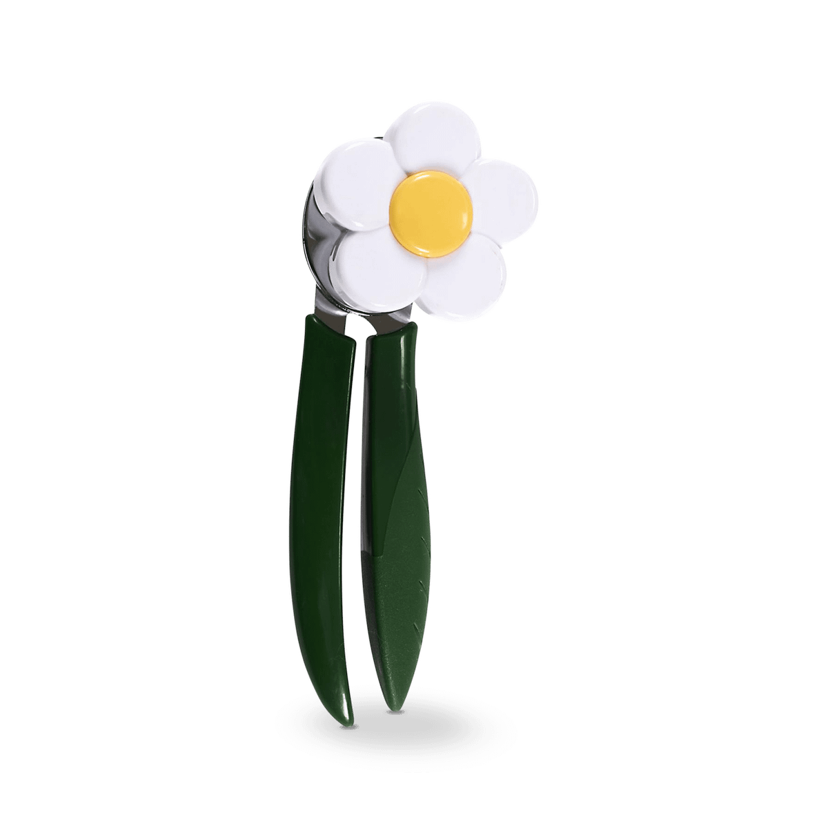 Blikopener FLOWER Wit/Groen
