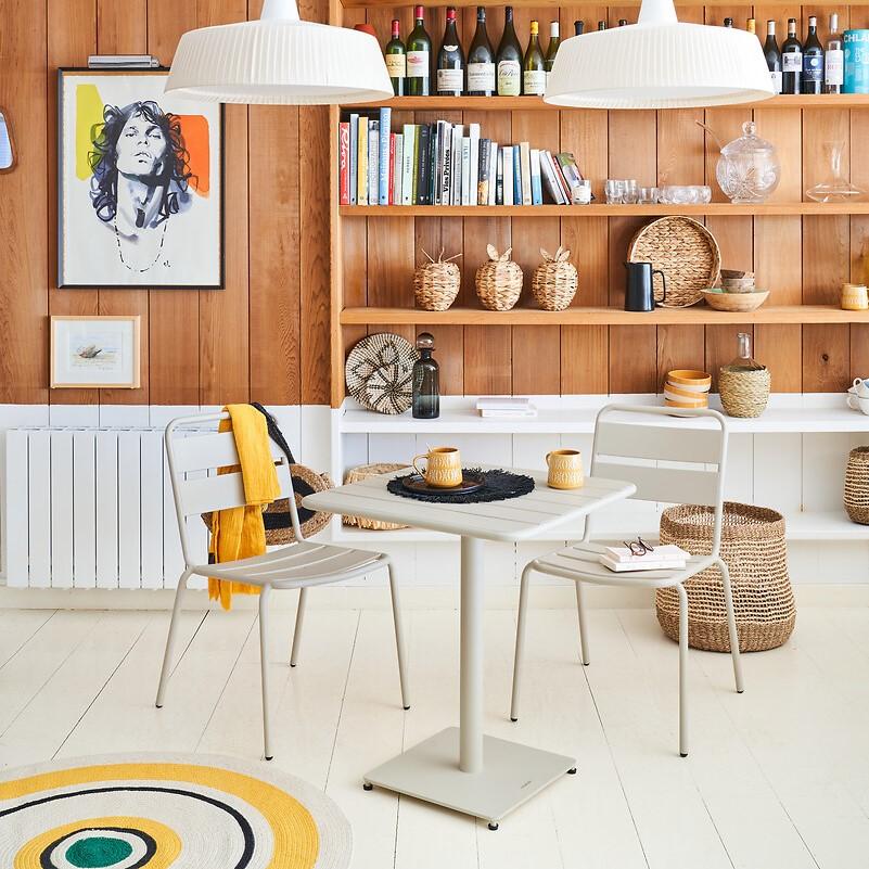 Tuintafel MASSIMO Beige 65x65 Tuintafel MASSIMO Beige 65x65