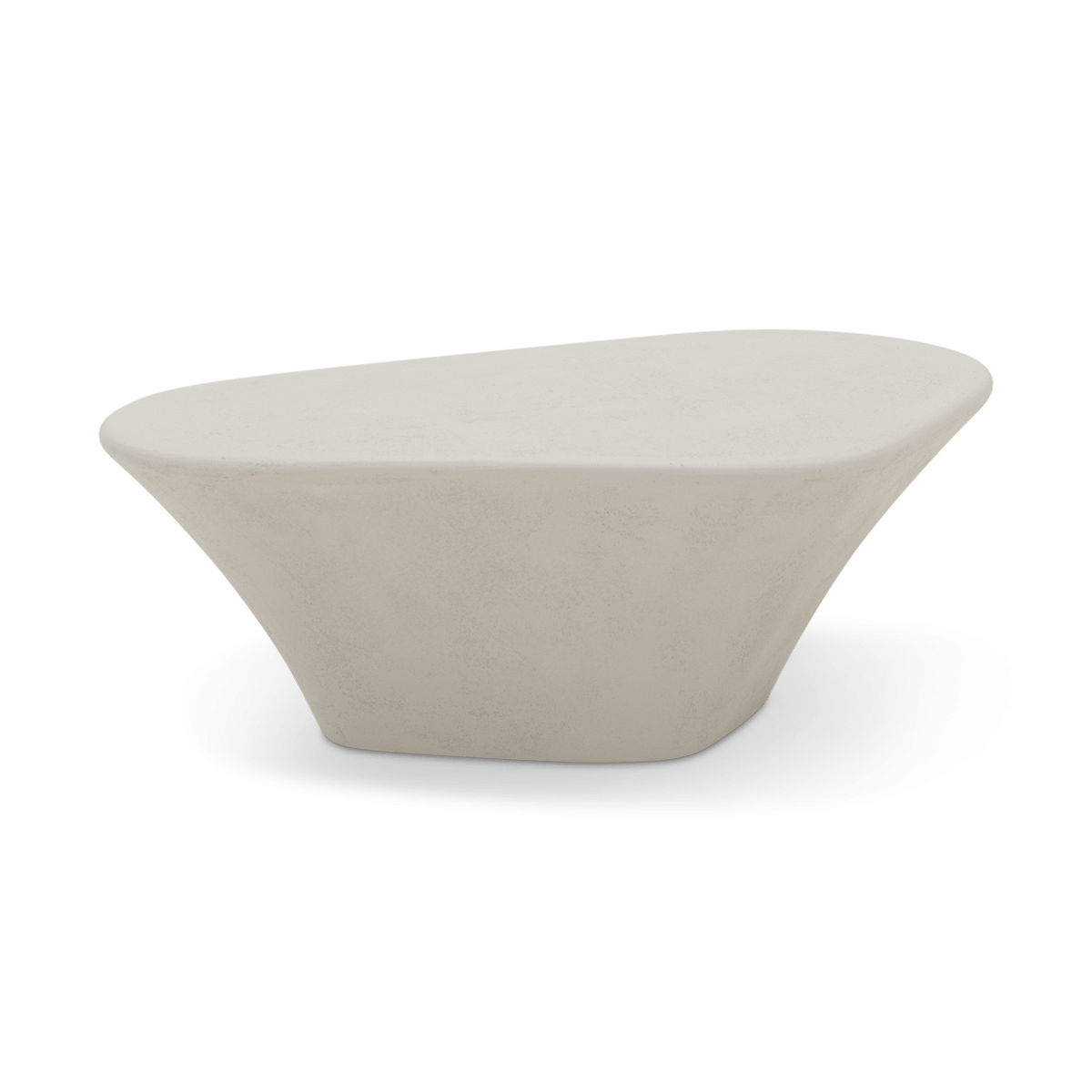 Bijzettafel GIACOMETTI 87x50 Microcement Ivory