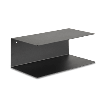 Wandplank (Metaal Zwart), B35-H14-D20 Wandplank (Metaal Zwart), B35-H14-D20