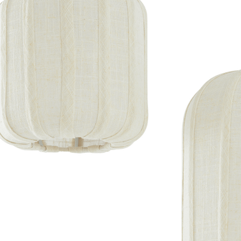 Hanglamp TUFIA 5Del. Linnen Crème Hanglamp TUFIA 5Del. Linnen Crème