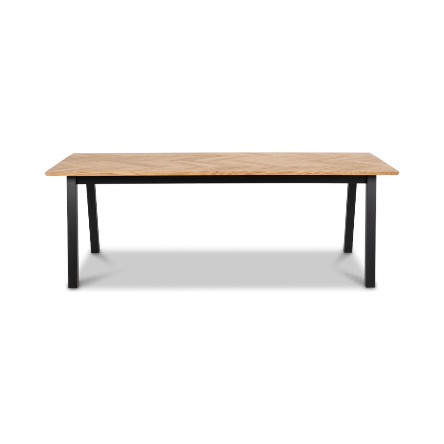 Eettafel SUSSEX Vissengraat Eik 220x95 Eettafel SUSSEX Vissengraat Eik 220x95
