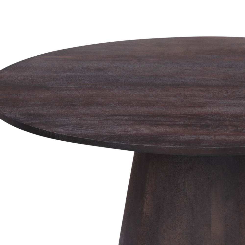 Salontafel MATANZA Ø80 Mango Espresso