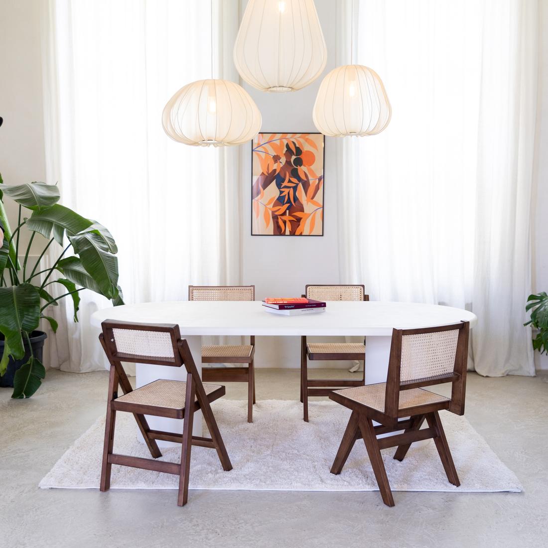 Eettafel ITHAKA Ovaal 230x120 Microcement Eettafel ITHAKA Ovaal 230x120 Microcement