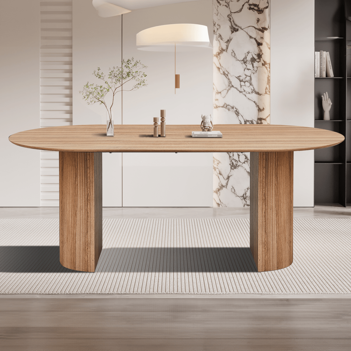Eettafel PORTO Decor Oude Eik 200x110