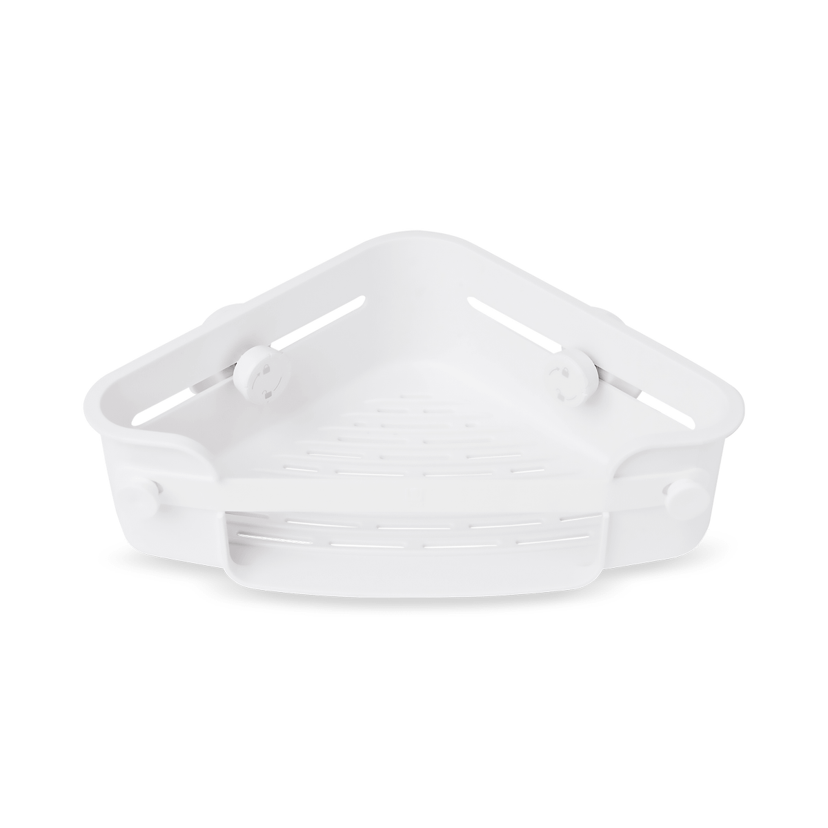 Doucherek FLEX GEL-LOCK Hoek Wit