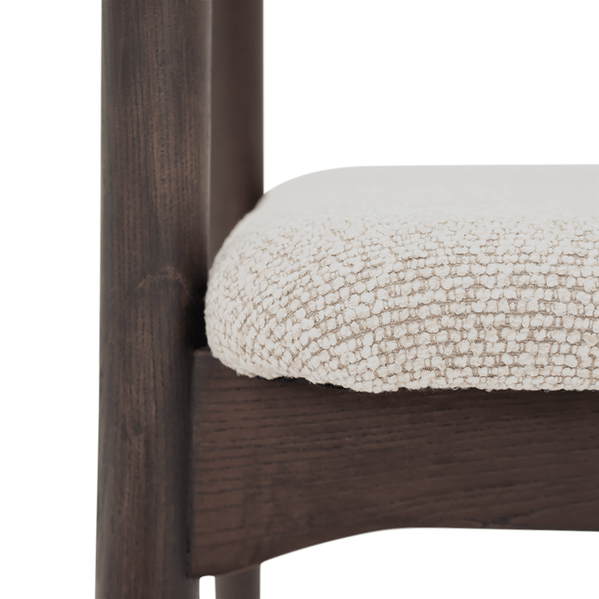 Armstoel COLETTA Muted Taupe/Ash Wood Havana