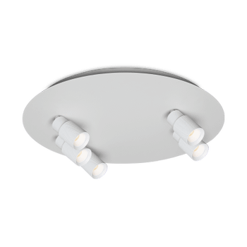 Plafonnier NYSAL Rond 5Del. Wit Plafonnier NYSAL Rond 5Del. Wit