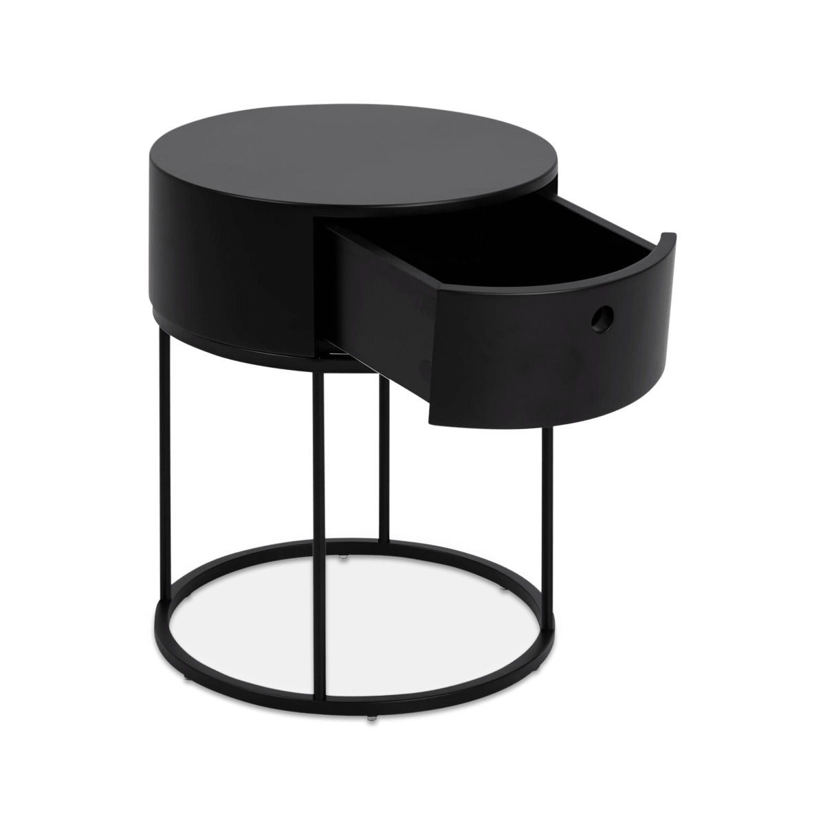 Nachttafel BORG Zwart