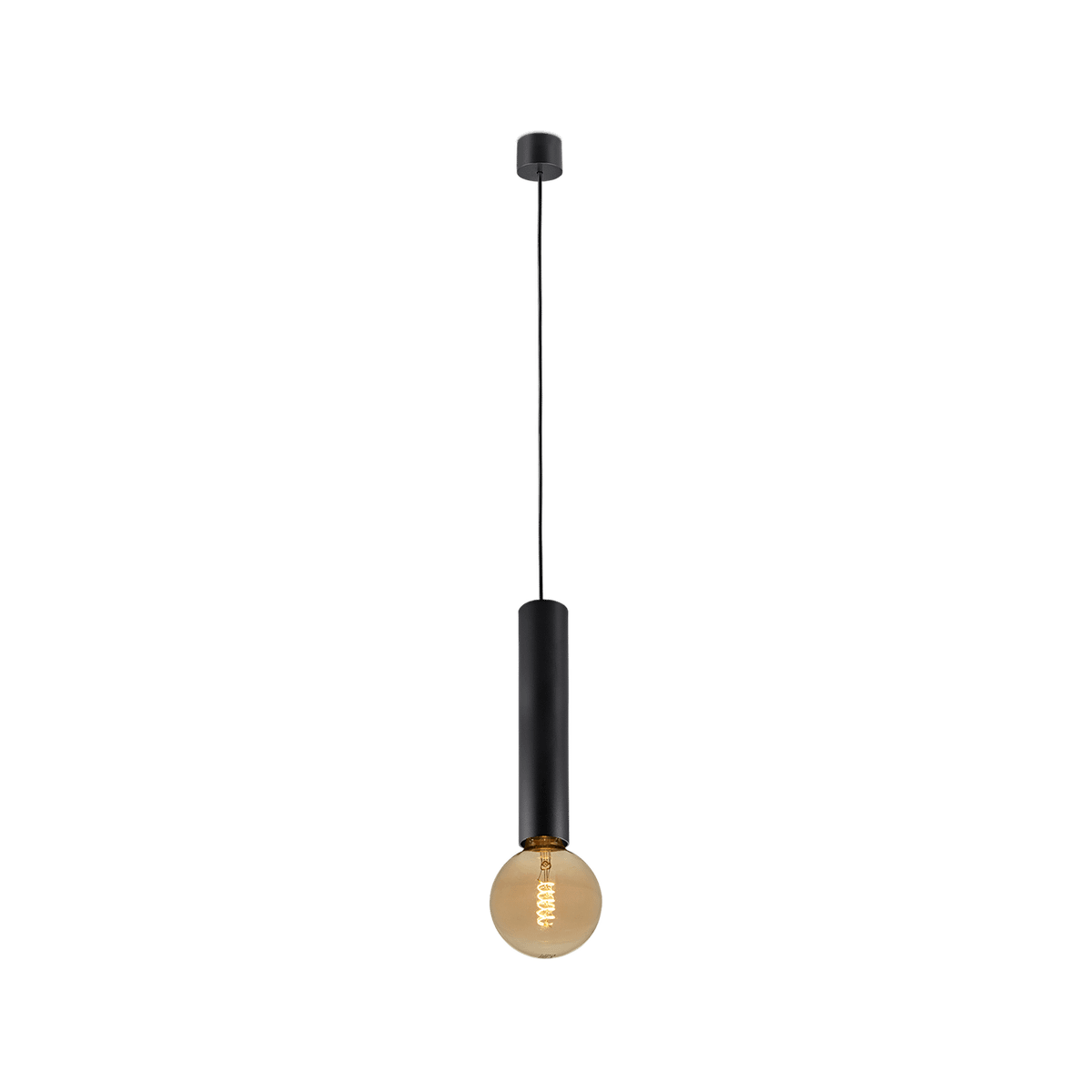 Hanglamp TABOO 1Del. Zwart
