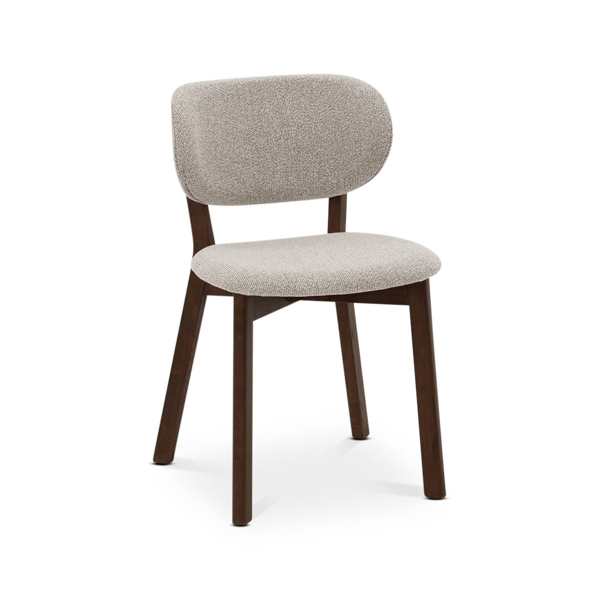 Stoel NIKKO Muted taupe/Ash Wood Walnut