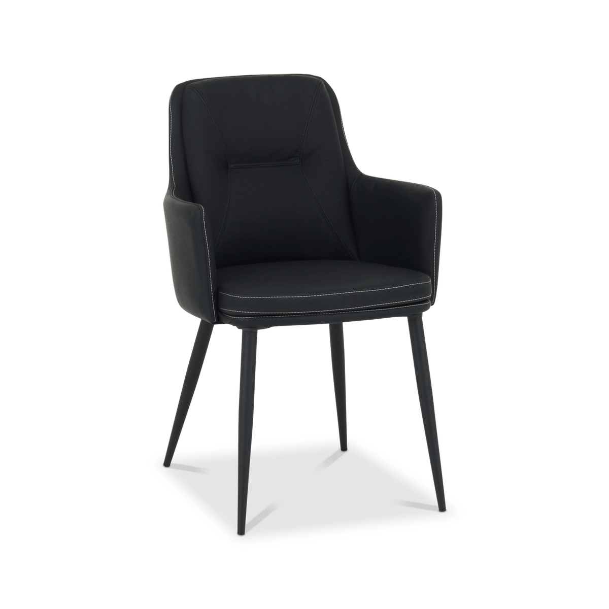 Stoel MEROL PU Nero