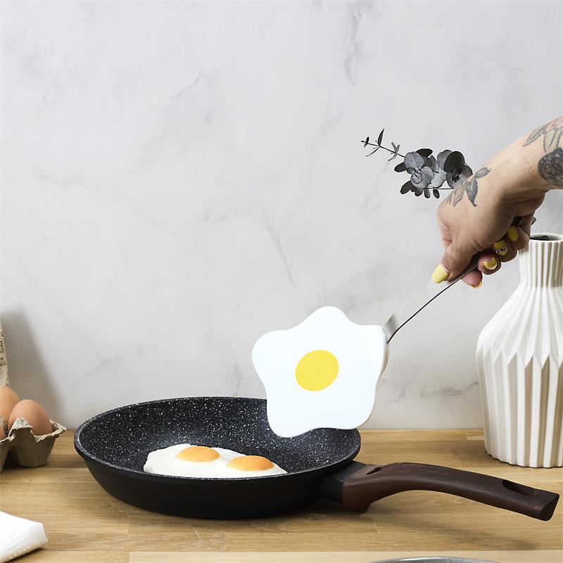 Spatel OEUF Wit/Geel 