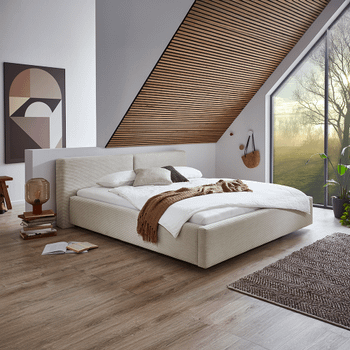 Bedkader NIKLAS Poso Beige 160x200 Bedkader NIKLAS Poso Beige 160x200