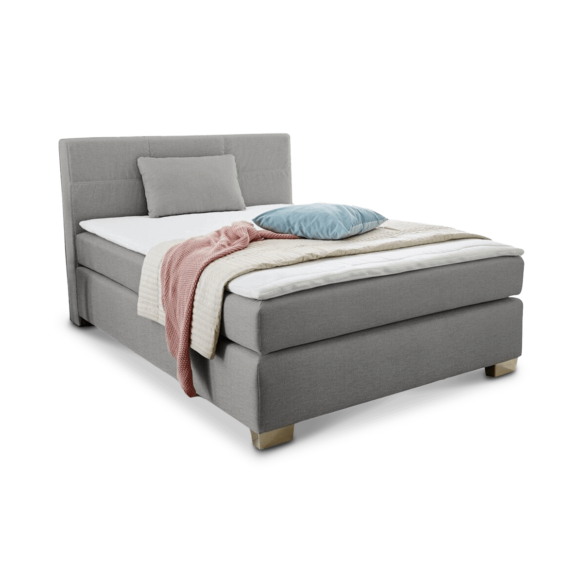 Boxspring UDEN 142/08 Beige 140x200