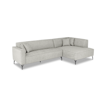 Hoeksalon FRISCO Hoek Rechts Fossil Grey B288 Hoeksalon FRISCO Hoek Rechts Fossil Grey B288