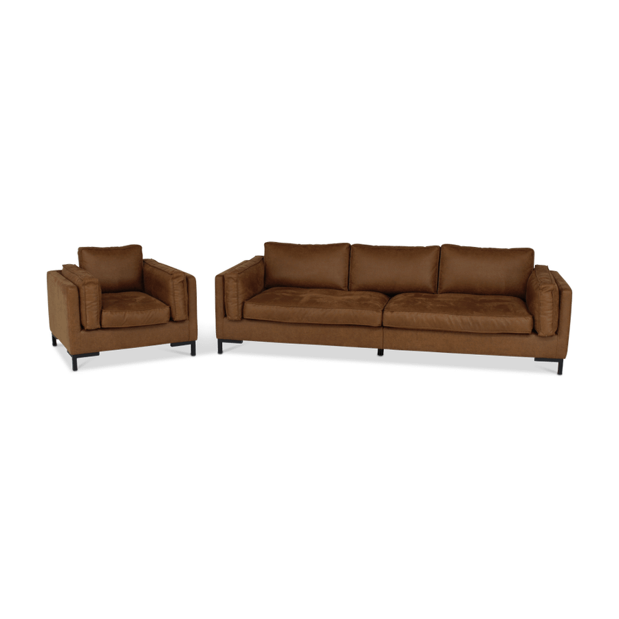 4-zit AXEL Liberty 604 - Cognac 4-zit AXEL Liberty 604 - Cognac