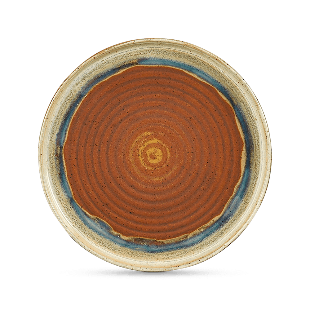 Ontbijtbord FREDLI Ø21 Porselein Oker