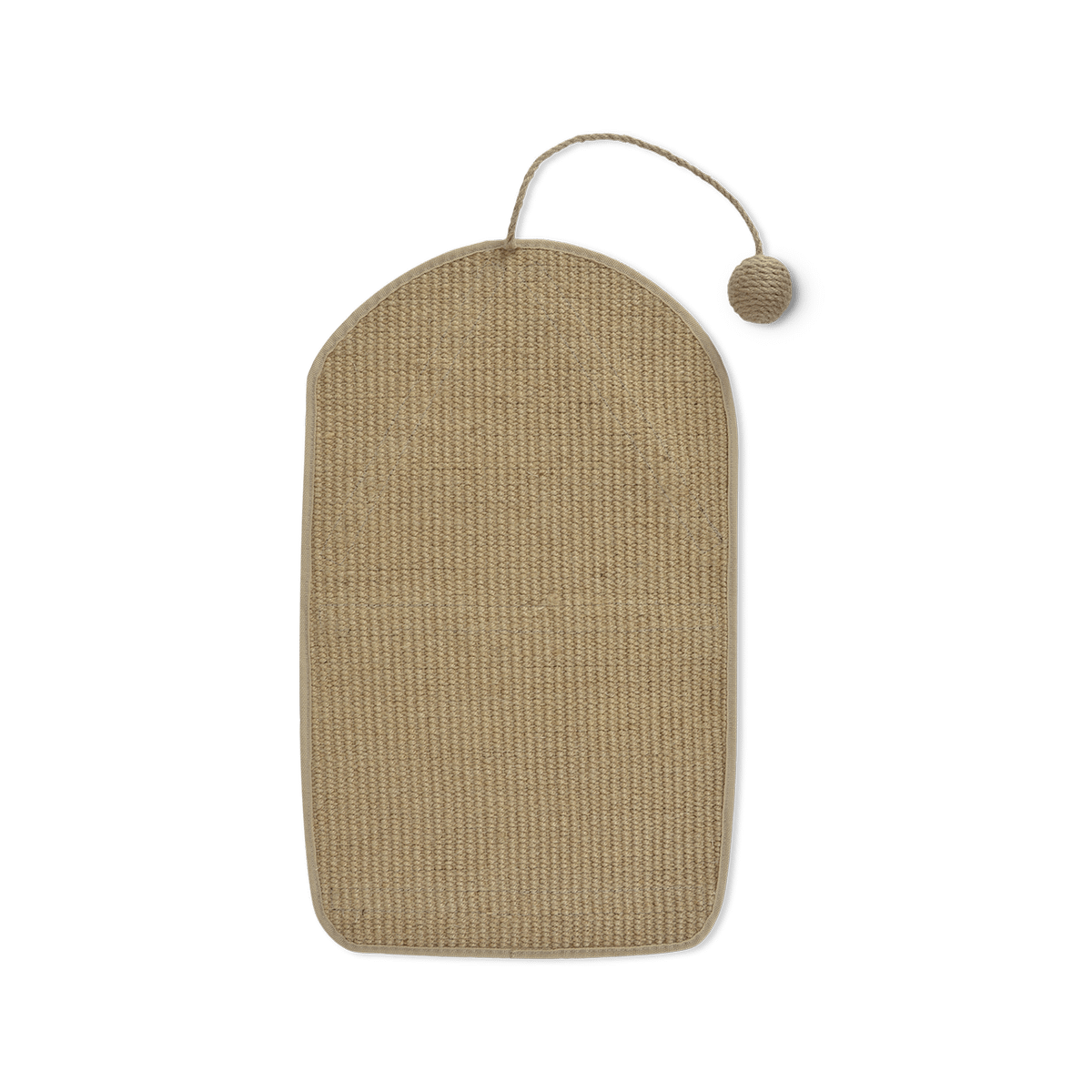 Krabmat met Pompon GROZZI Jute