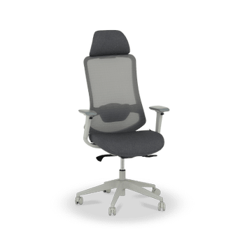 Bureaustoel JOA Mesh Grijs Bureaustoel JOA Mesh Grijs