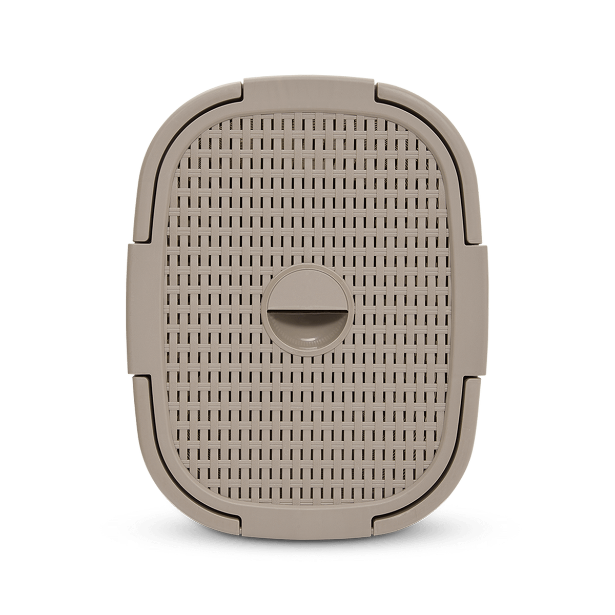 Wasmand CORBIA 60L met Deksel Linnen