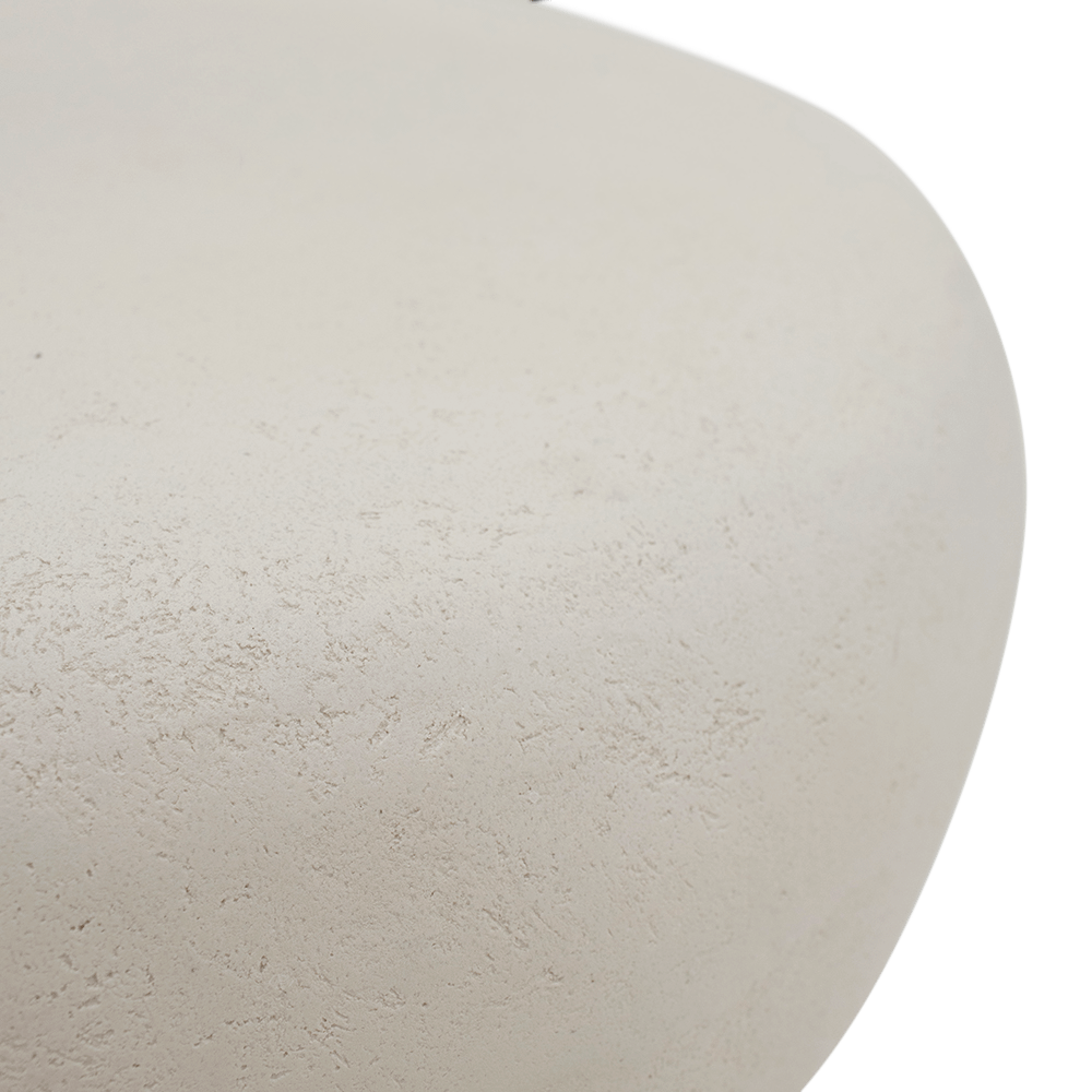 Salontafel BRANCUSI 69x61 Microcement Ivory