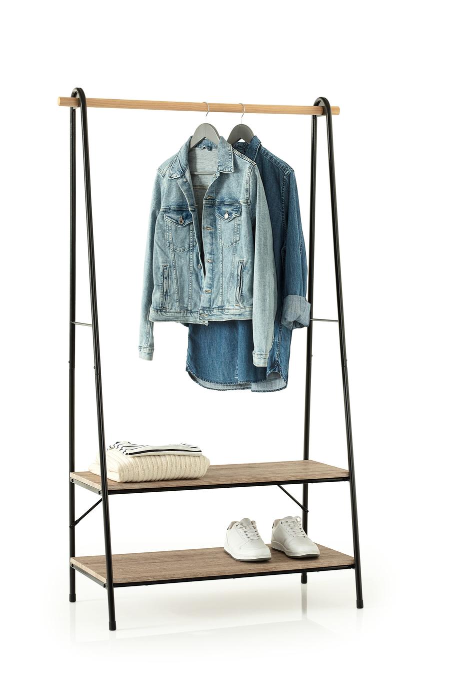 Kledingrek LURKO Metaal/MDF Kledingrek LURKO Metaal/MDF