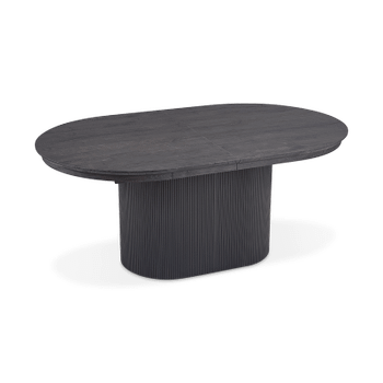 Eettafel verlengbaar PORTO Ovaal 180/220x110 Donkerbruin Eettafel verlengbaar PORTO Ovaal 180/220x110 Donkerbruin