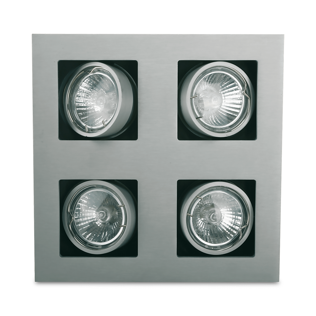 Inbouwspot MULTI VK 4 Del. Alu.