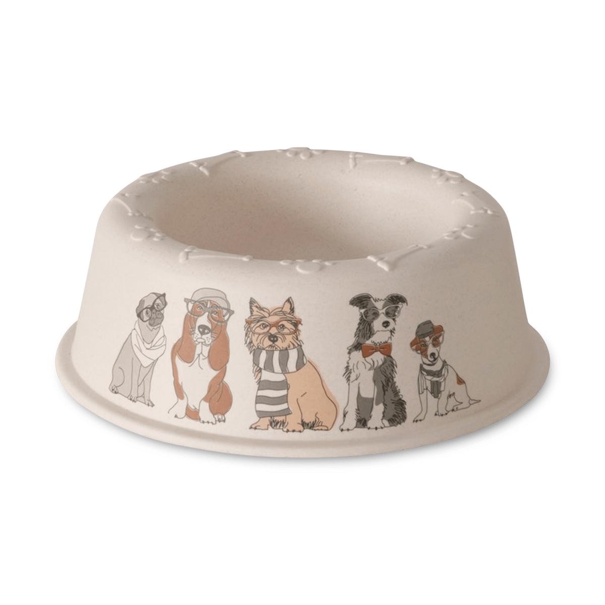 Voederbak Honden ARCHI Bamboe