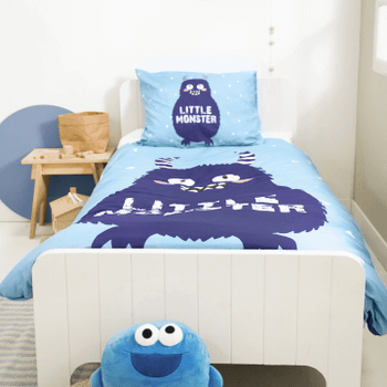 Dekbedovertrek LITTLE MONSTER 140x220 Dekbedovertrek LITTLE MONSTER 140x220