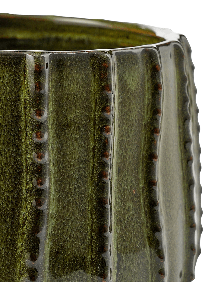 Bloempot CATRY Rond Groen