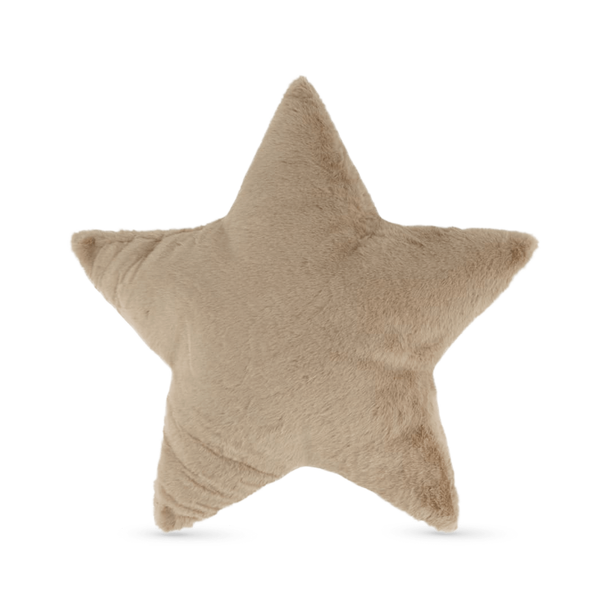 Kussen TYCHO Ster Furry Poly Taupe