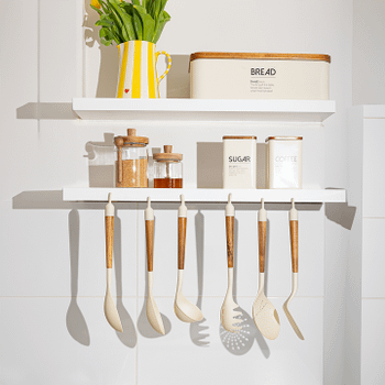 Schuimspaan DOROTA Beige/Hout Schuimspaan DOROTA Beige/Hout