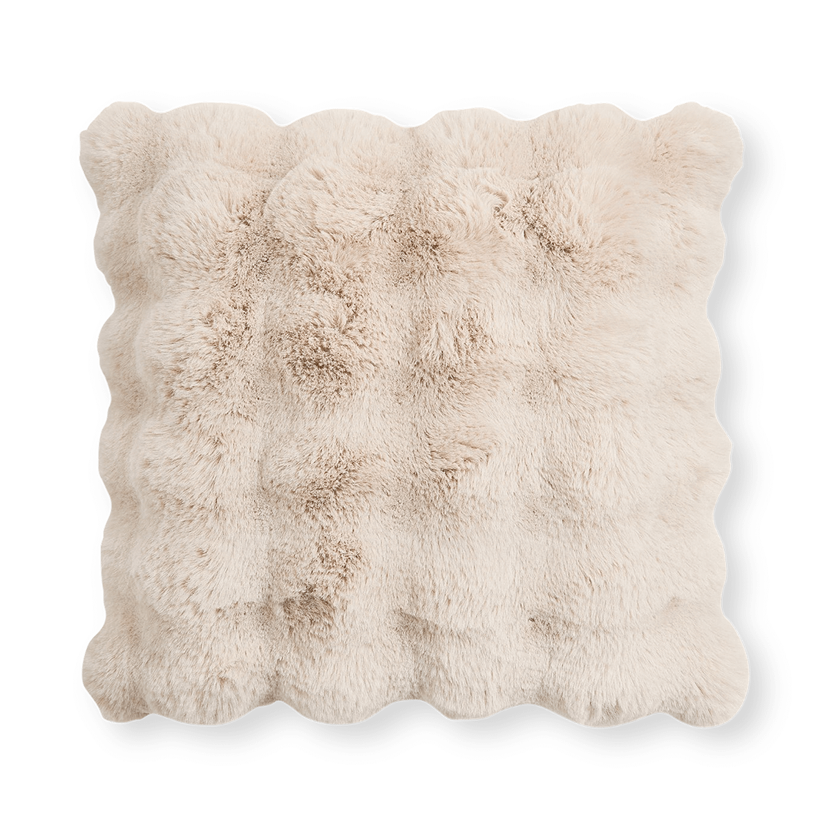 Kussen RABBIT Fake Fur Zand