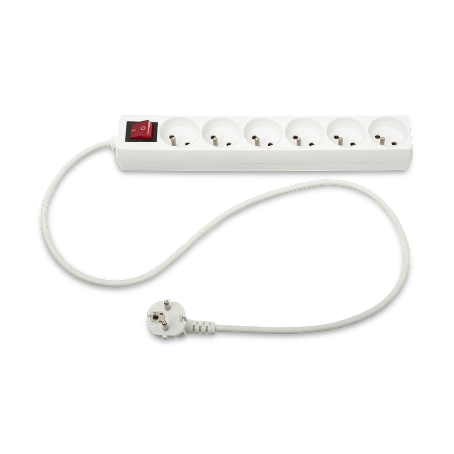 Stekkerblok ELECTRIK Wit Stekkerblok ELECTRIK Wit