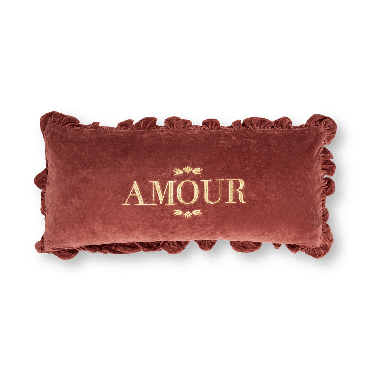 Kussen AMOUR Velours Rood
