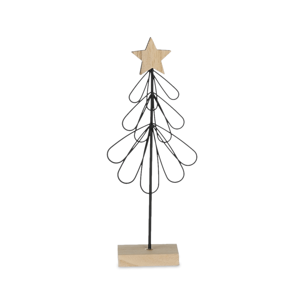 Kerstboom NOELA L Met. Zwart
