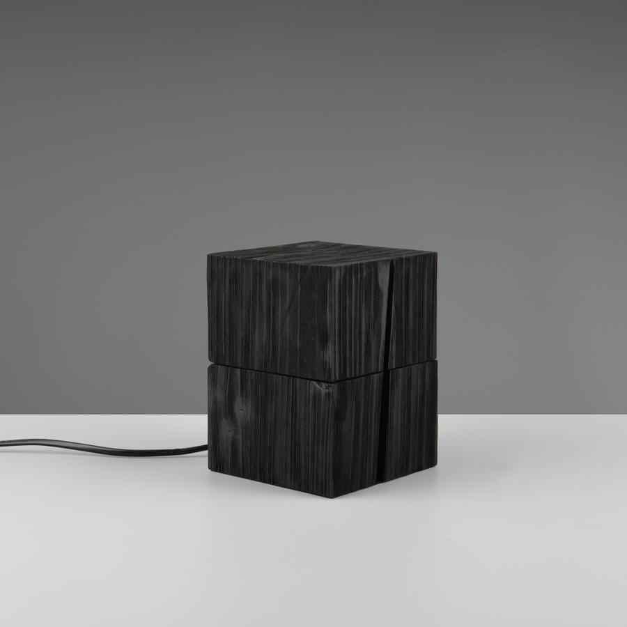 Tafellamp TREASURE Hout Zwart Tafellamp TREASURE Hout Zwart