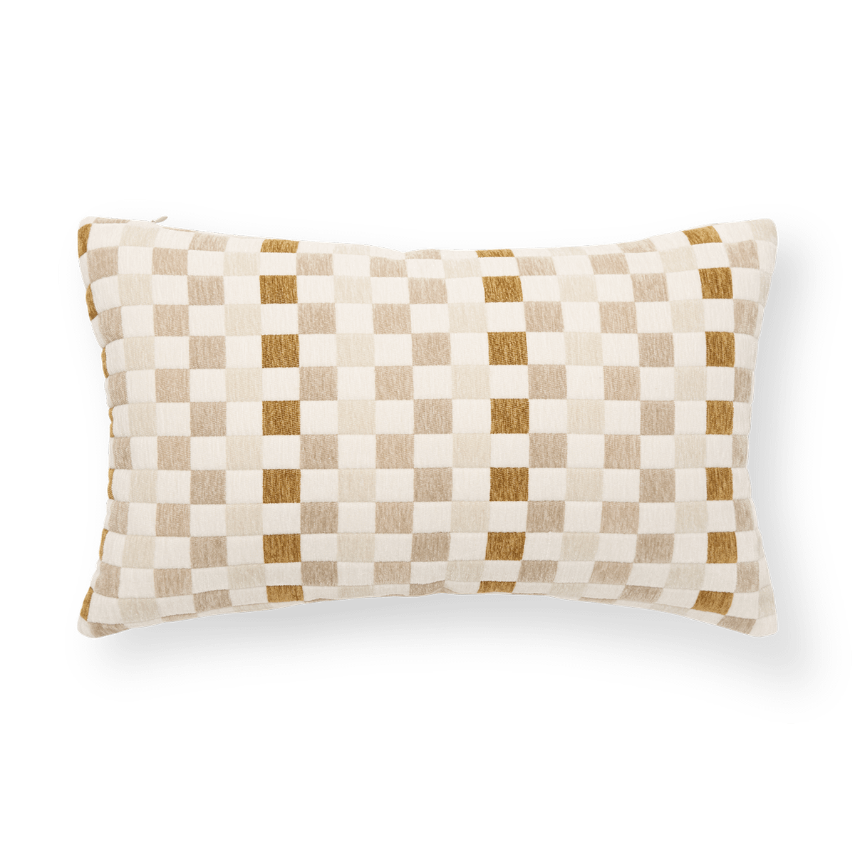 Kussen MASOI 50x30 Dambord Beige