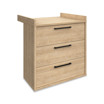 Luierplank voor op commode BABETTE Eik 90x75 Luierplank voor op commode BABETTE Eik 90x75
