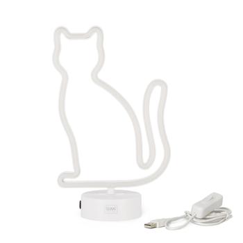 Neon Effect Led Lamp Kitty Neon Effect Led Lamp Kitty