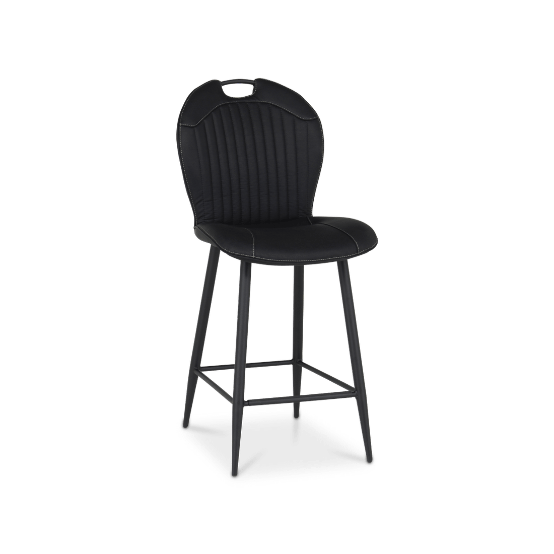 Barstoel TWISTER ECO PU Nero Barstoel TWISTER ECO PU Nero